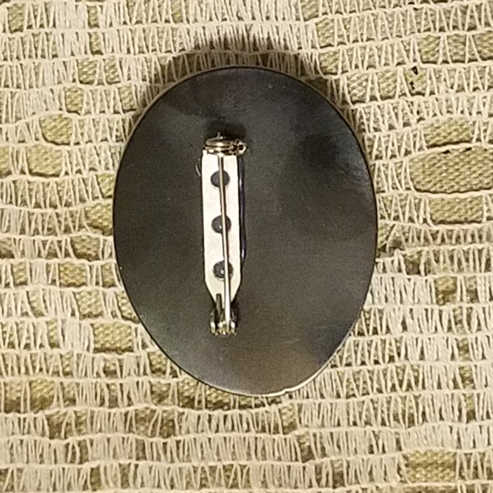Vintage Aquarius New Zealand Paua Brooch - Picture 2 of 2